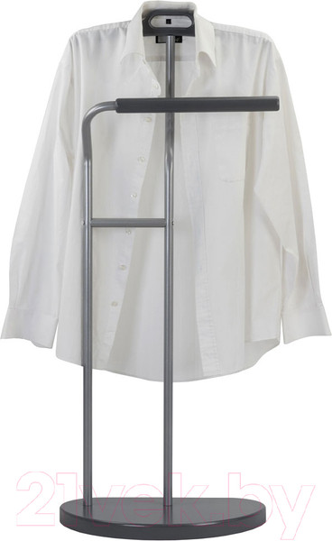 Изображение товара Стойка для одежды Мебелик Костюмная Д 10 (металлик/серый графит)