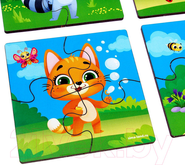 Изображение товара Развивающая игра Лесная мастерская 4 в 1 / 9398636