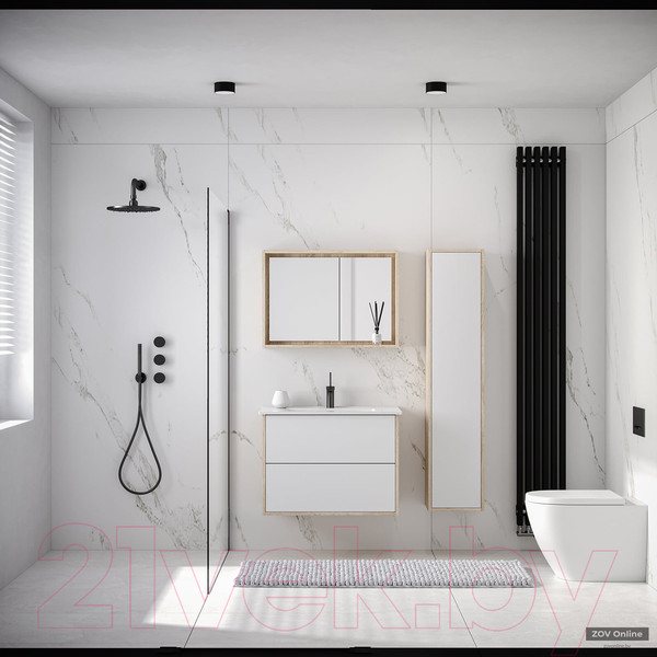 Изображение товара Зеркало ЗОВ Женева 100 / JZLC960570 (каштан песочный)