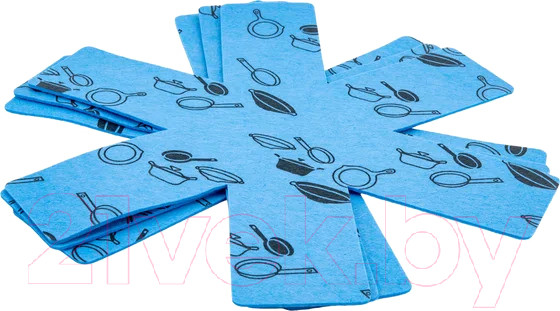 Изображение товара Набор салфеток для хранения посуды Рыжий кот NWSC-3 / 003962 (3шт)