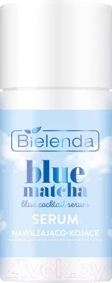 Изображение товара Сыворотка для лица Bielenda Blue Matcha Увлажняющая и успокаивающая (30мл)