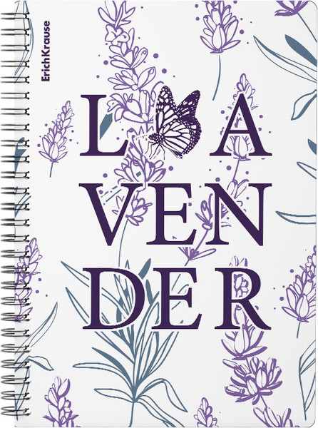 Изображение товара Тетрадь Erich Krause Lavender / 58329 (80л, клетка)