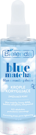 Изображение товара Сыворотка для лица Bielenda Blue Matcha Корректирующая сужающая поры (30мл)