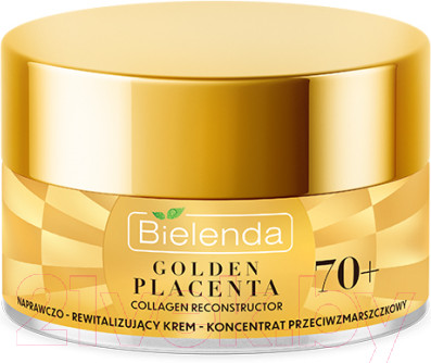 Изображение товара Крем для лица Bielenda Golden Placenta Восст. и ревитализирующий против морщин +70 (50мл)