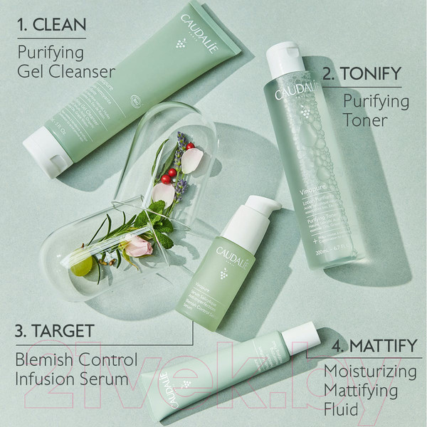 Изображение товара Сыворотка для лица Caudalie Vinopure Serum Salicylique Anti-imperfections (30мл)