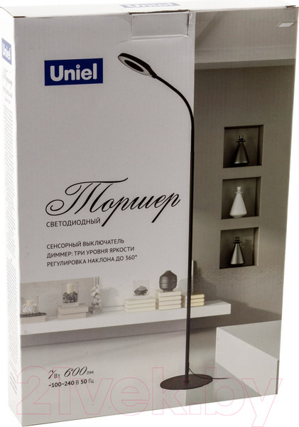 Изображение товара Торшер Uniel ULM-T610 / UL-00010177 (черный)