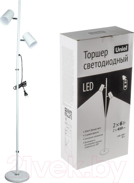 Изображение товара Торшер Uniel ULM-T600 / UL-00010175 (белый)