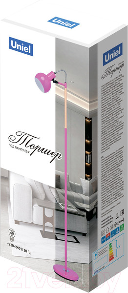 Изображение товара Торшер Uniel UML-T702 / UL-00010182 (черный)