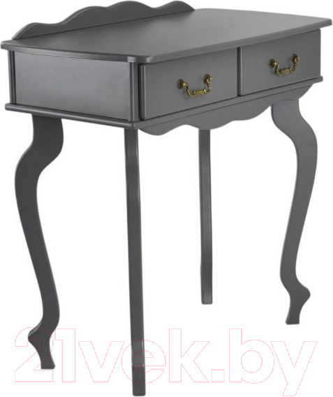 Изображение товара Консольный столик Мебелик Берже 21 (серый графит)