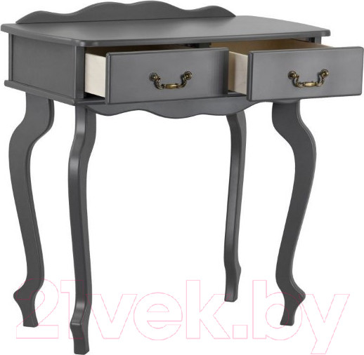 Изображение товара Консольный столик Мебелик Берже 21 (серый графит)