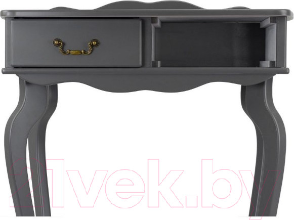 Изображение товара Консольный столик Мебелик Берже 21 (серый графит)