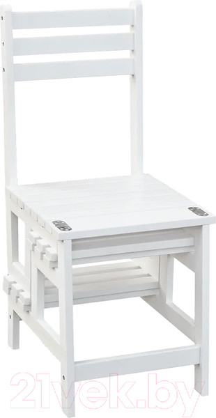 Изображение товара Cтул-лестница Мебелик Массив (снег)