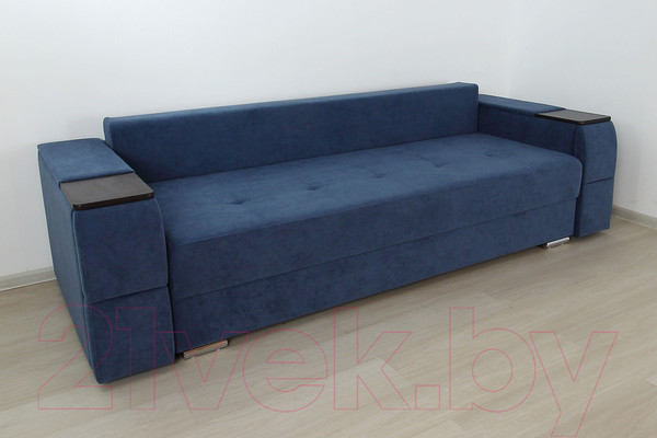 Изображение товара Диван DiArt Бруклин (велюр Магия 82/накладки венге)