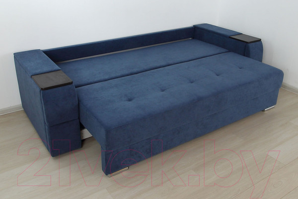 Изображение товара Диван DiArt Бруклин (велюр Магия 82/накладки венге)