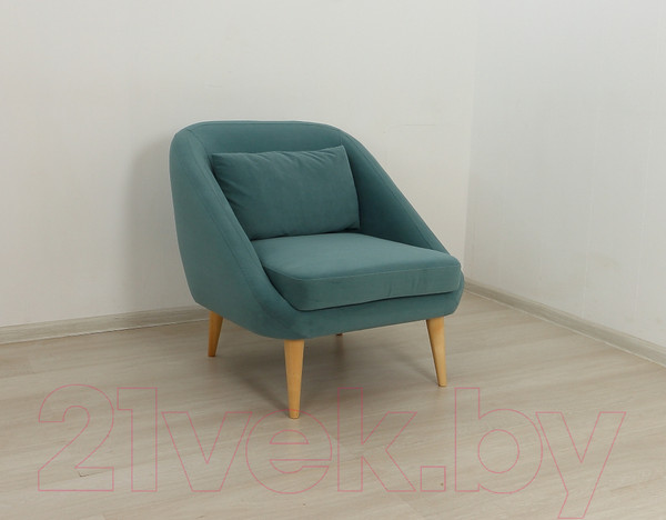 Изображение товара Кресло мягкое DiArt Каприз 1П (велюр Магия 172)