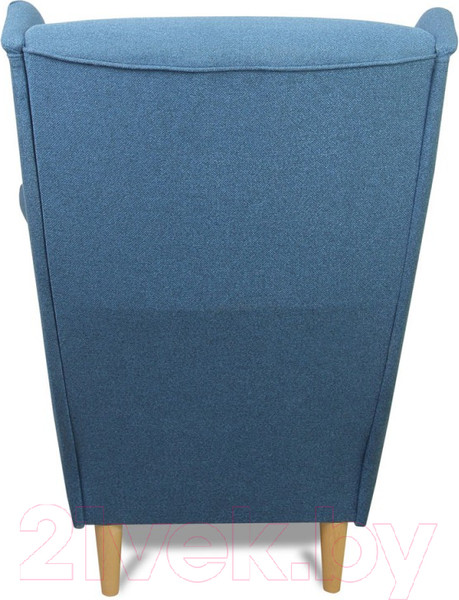 Изображение товара Кресло мягкое DiArt Лорд (велюр Antonio Blue/ножки светлые)