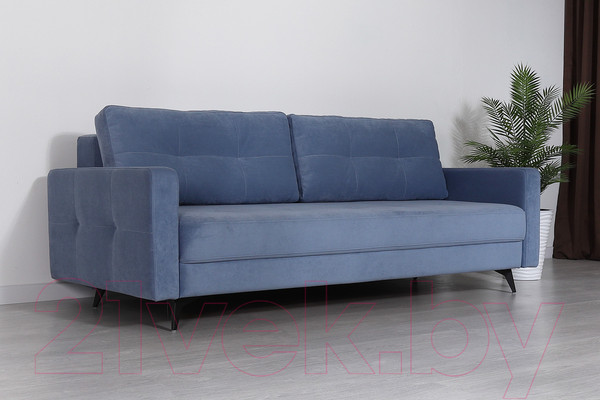 Изображение товара Диван DiArt Медисон-2 (велюр Teddy 310/ножки металл)