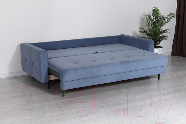 Изображение товара Диван DiArt Медисон-2 (велюр Teddy 310/ножки металл)