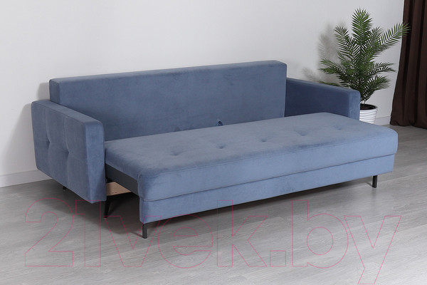 Изображение товара Диван DiArt Медисон-2 (велюр Teddy 310/ножки металл)