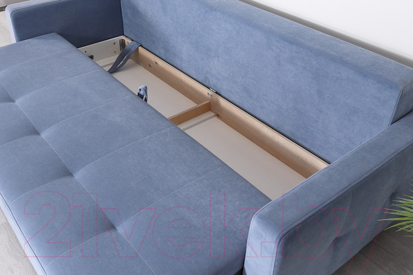 Изображение товара Диван DiArt Медисон-2 (велюр Teddy 310/ножки металл)