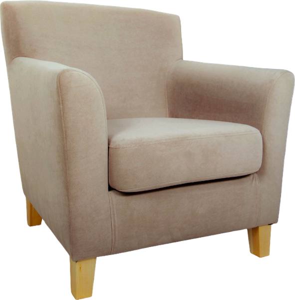 Изображение товара Кресло мягкое DiArt Прада 1П (велюр Магия 10/ножки светлые)