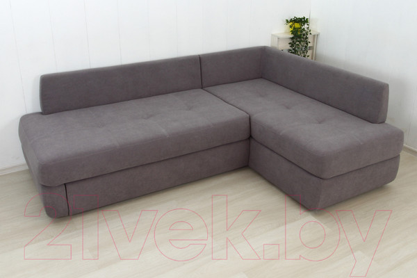 Изображение товара Диван угловой DiArt Сильвия Elax правый (велюр Магия 88)