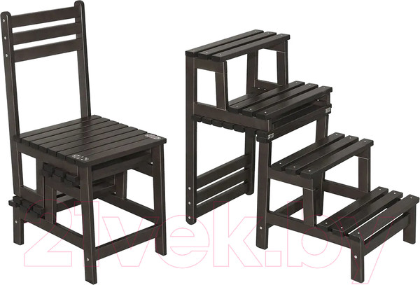 Изображение товара Cтул-лестница Мебелик Массив (венге)