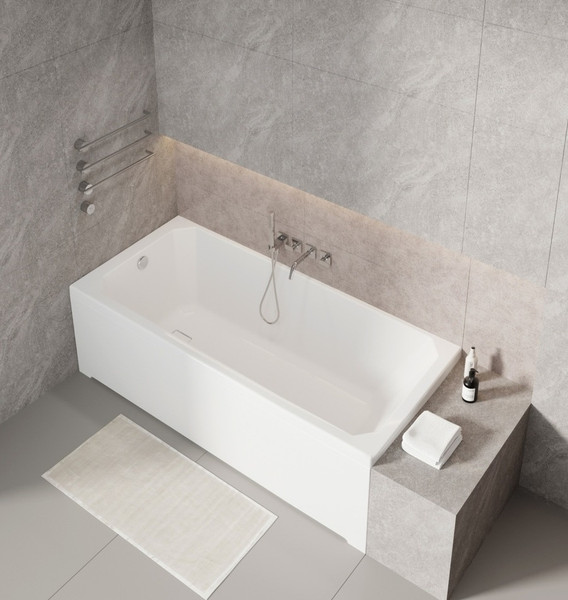 Изображение товара Ванна акриловая Triton Прага 180x80 (с ножками и экраном)