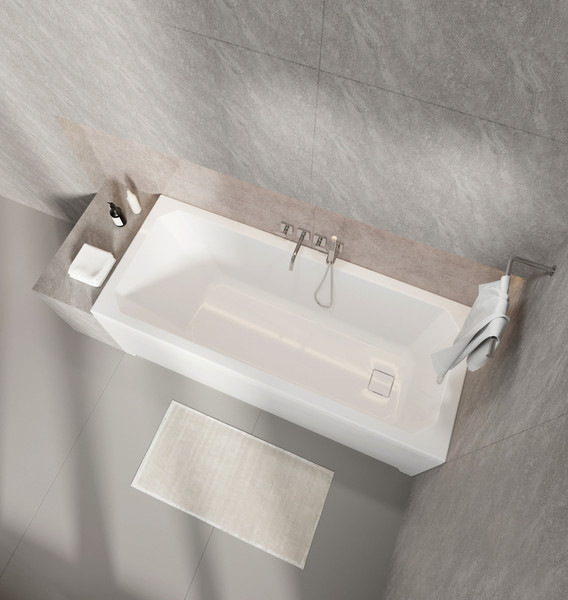 Изображение товара Ванна акриловая Triton Прага 180x80 (с ножками и экраном)
