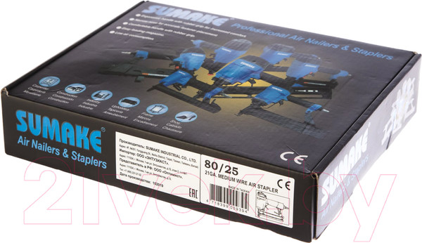 Изображение товара Пневматический степлер Sumake 80/25 / 7376