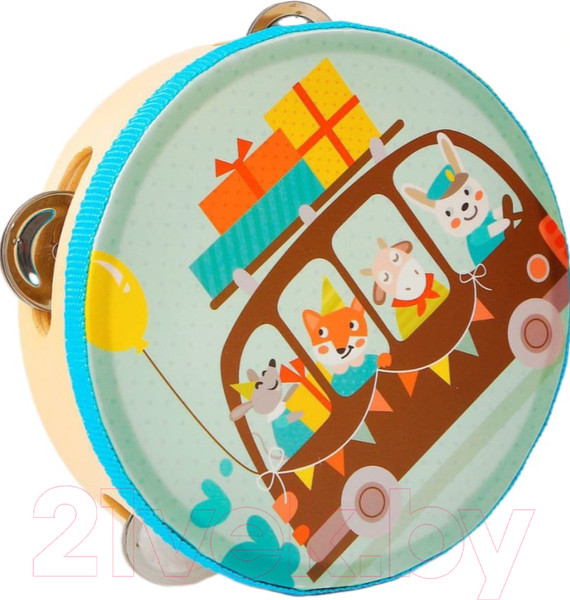 Изображение товара Музыкальная игрушка Лесная мастерская Веселое путешествие. Бубен / 2546239