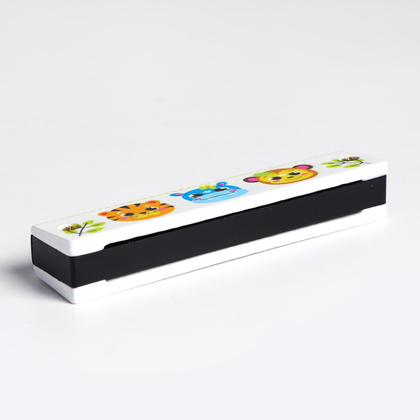 Изображение товара Музыкальная игрушка Лесная мастерская Зверята. Губная гармошка / 5490016 (белый)