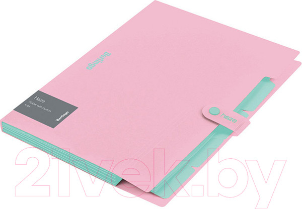 Изображение товара Папка для бумаг Berlingo Haze / XF4_05923 (розовый)