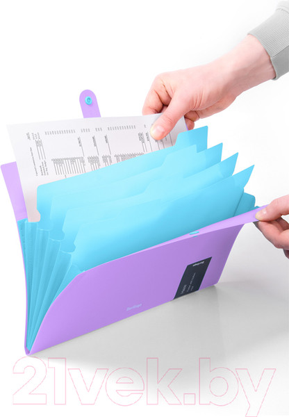 Изображение товара Папка для бумаг Berlingo Haze / XF4_05924 (сиреневый)