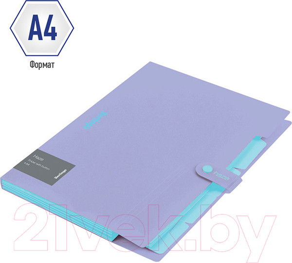 Изображение товара Папка для бумаг Berlingo Haze / XF4_05924 (сиреневый)