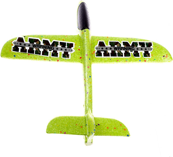 Изображение товара Самолет игрушечный Funny Toys Army / 5570183 (46x49см, зеленый)