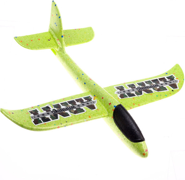 Изображение товара Самолет игрушечный Funny Toys Army / 5570183 (46x49см, зеленый)