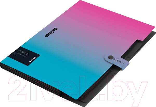 Изображение товара Папка для бумаг Berlingo Radiance / XF4_05002 (розовый/голубой)