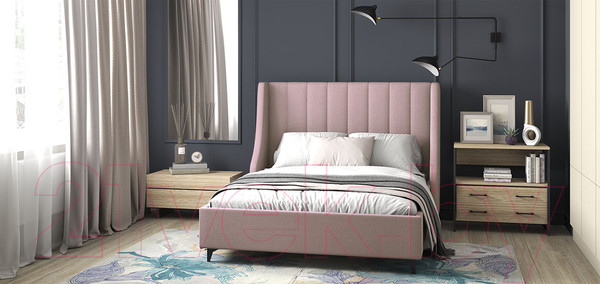 Изображение товара Каркас кровати Rivalli Жаклин Люкс 140x200 (Tutor latte)