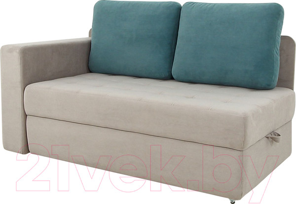 Изображение товара Тахта DiArt Студент левая (велюр Магия 172/Магия 53)