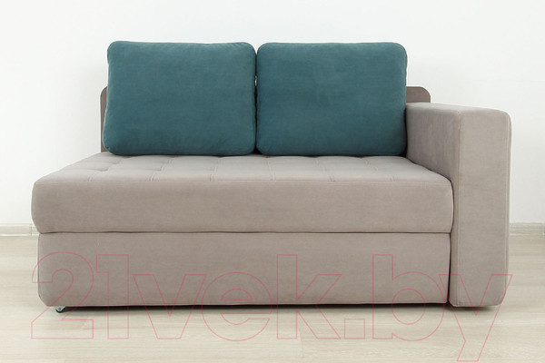 Изображение товара Тахта DiArt Студент правая (велюр Магия 172/Магия 53)