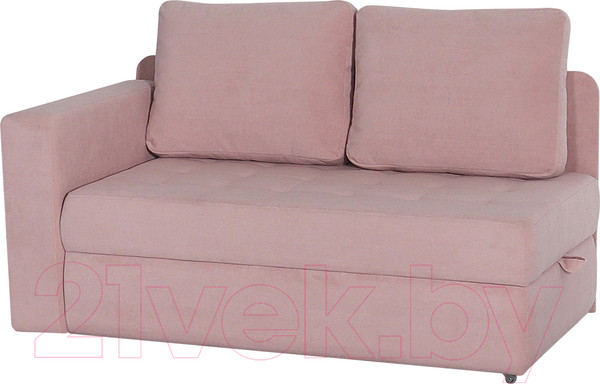 Изображение товара Тахта DiArt Студент левая (велюр Ultra Rose)