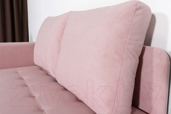 Изображение товара Тахта DiArt Студент левая (велюр Ultra Rose)