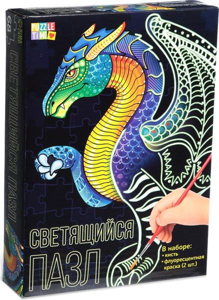 Изображение товара Пазл Puzzle Time Светящийся Дракон / 7516340