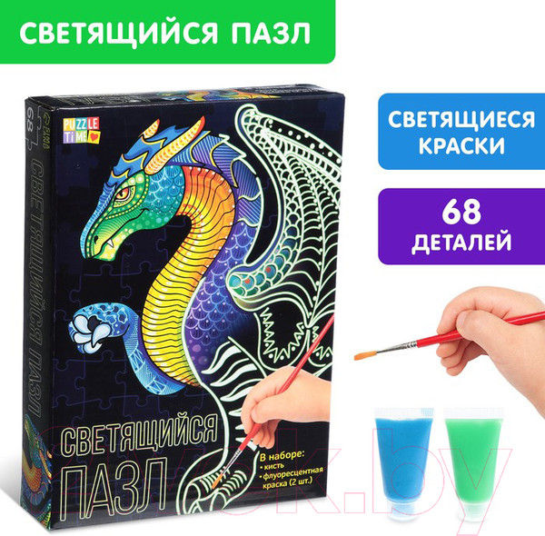Изображение товара Пазл Puzzle Time Светящийся Дракон / 7516340