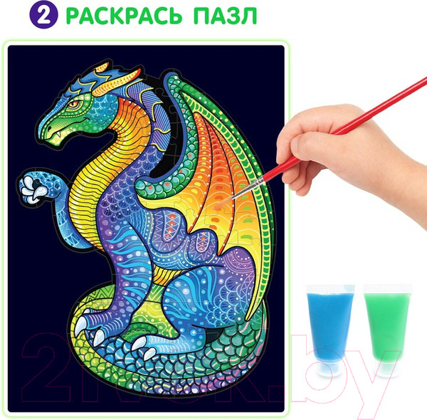 Изображение товара Пазл Puzzle Time Светящийся Дракон / 7516340