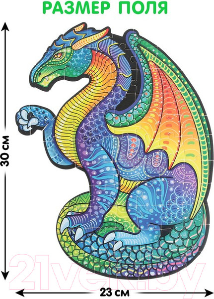 Изображение товара Пазл Puzzle Time Светящийся Дракон / 7516340