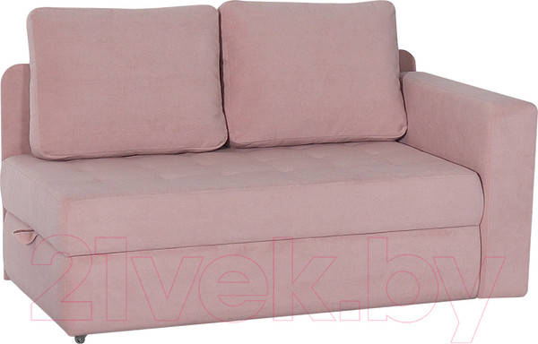 Изображение товара Тахта DiArt Студент правая (велюр Ultra Rose)