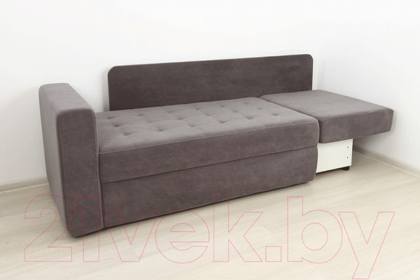 Изображение товара Тахта DiArt Студент 2П левая (велюр Willy Mint/Магия 57)