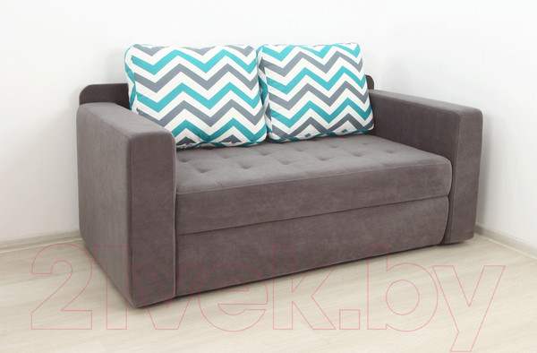 Изображение товара Тахта DiArt Студент 2П левая (велюр Willy Mint/Магия 57)